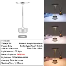 Lampe tactile Nomad'éclat