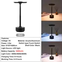 Lampe tactile Nomad'éclat