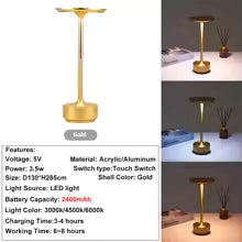 Lampe tactile Nomad'éclat